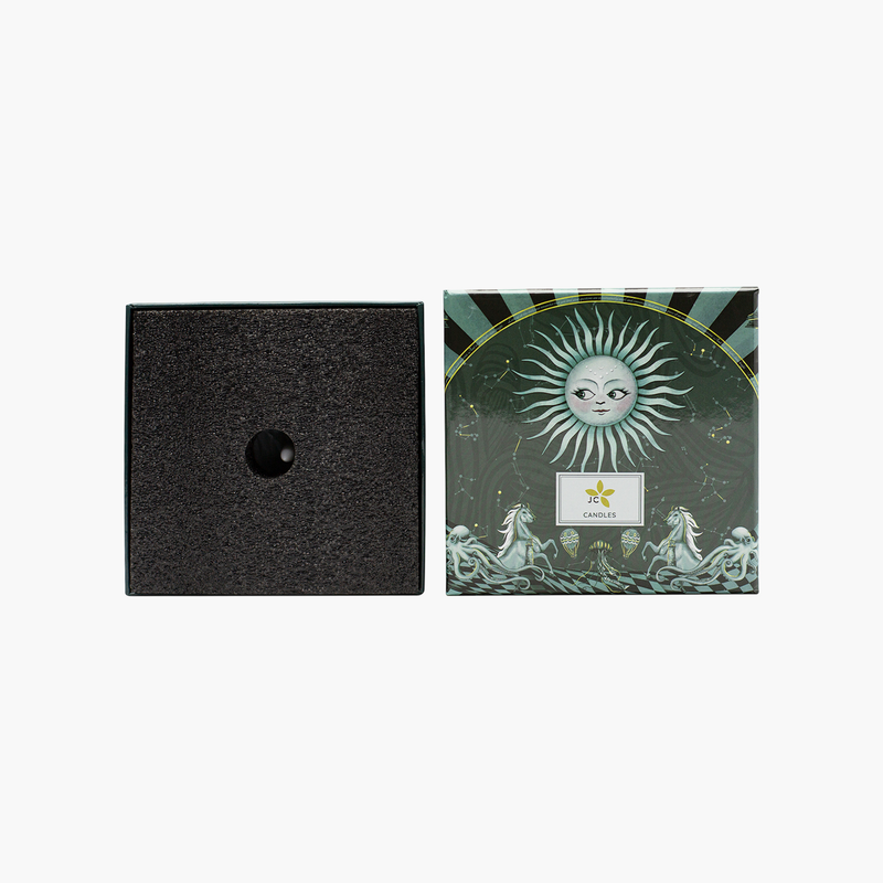 Yuvarlak Led Işık Aqua Mum 9cm