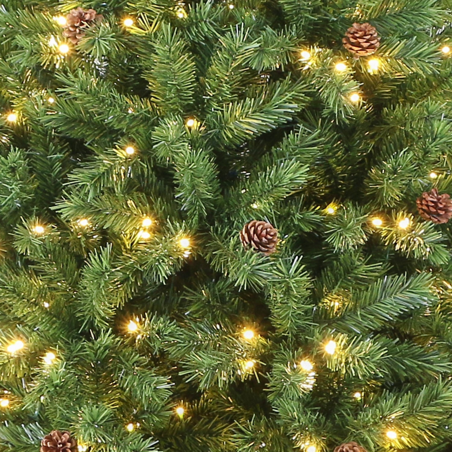 JC Kozalaklı Yılbaşı Ağacı 210cm (Kendinden Led'li)