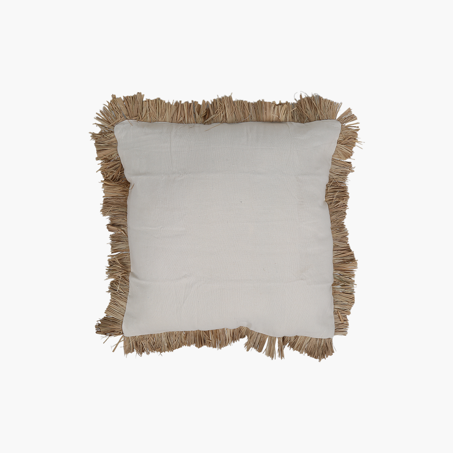 Seagrass Püsküllü Kare Kırlent 50 cm