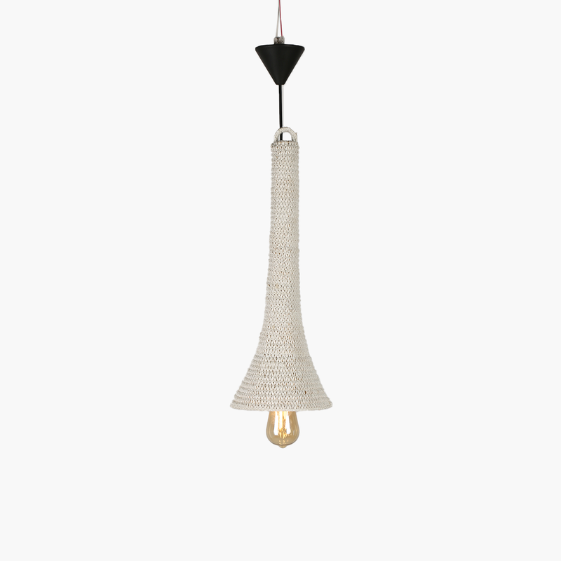 Makrome Uzun Sarkıt Lamba 18 cm