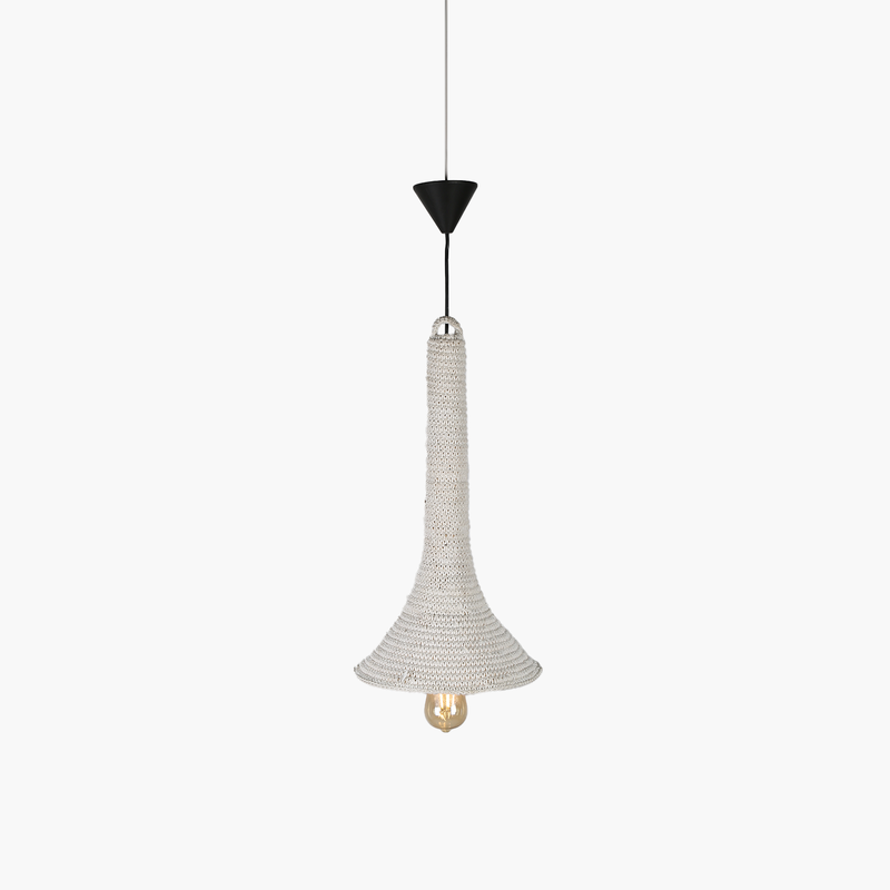 Makrome Uzun Sarkıt Lamba 26 cm