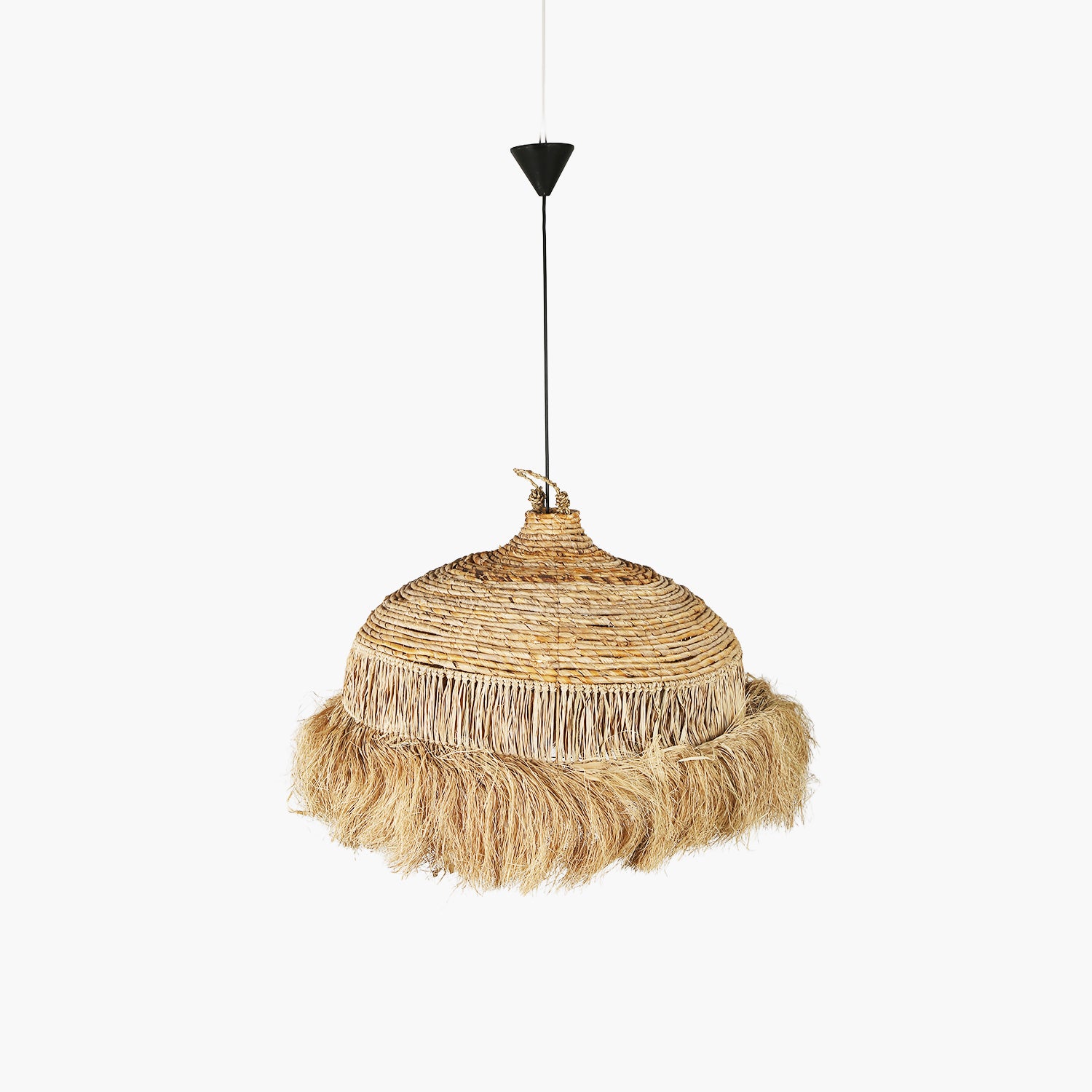 Zulu Seagrass Püsküllü Sarkıt Lamba 110 cm