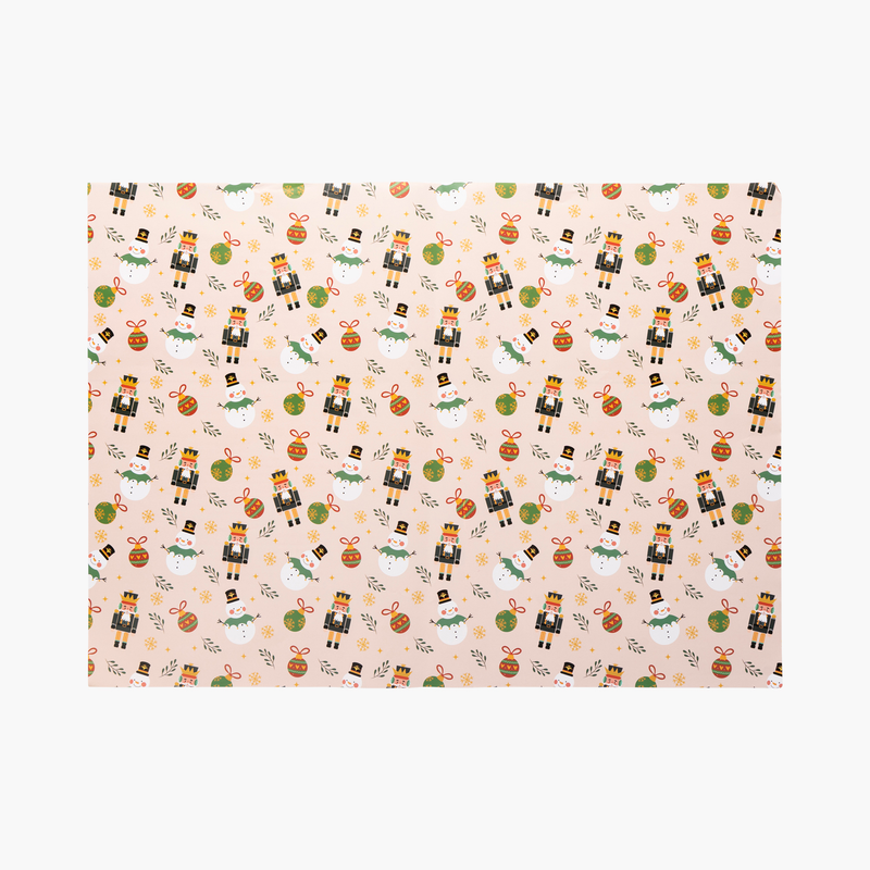 JC Yılbaşı Krem Paketleme Kağıdı 50x70cm