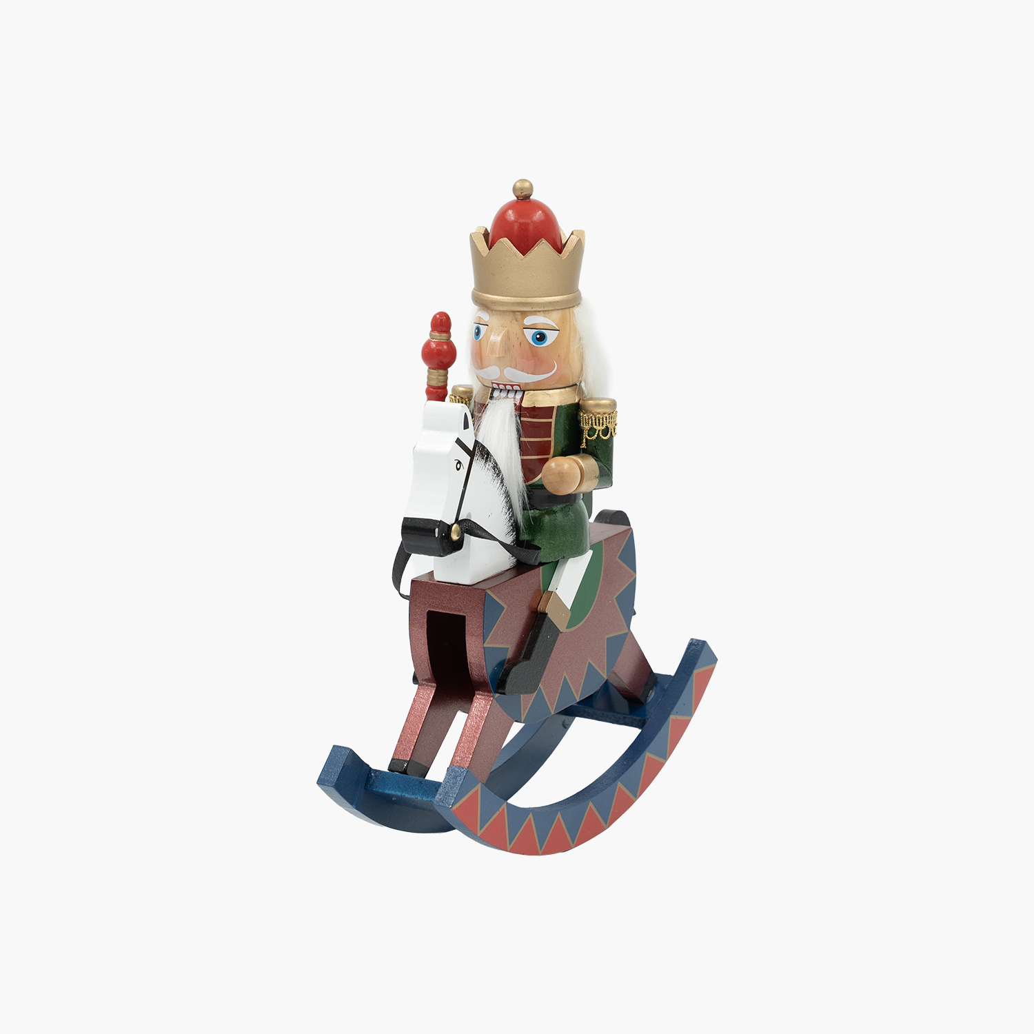 JC Sallanan At Kırmızı Asalı  Nutcracker 30cm