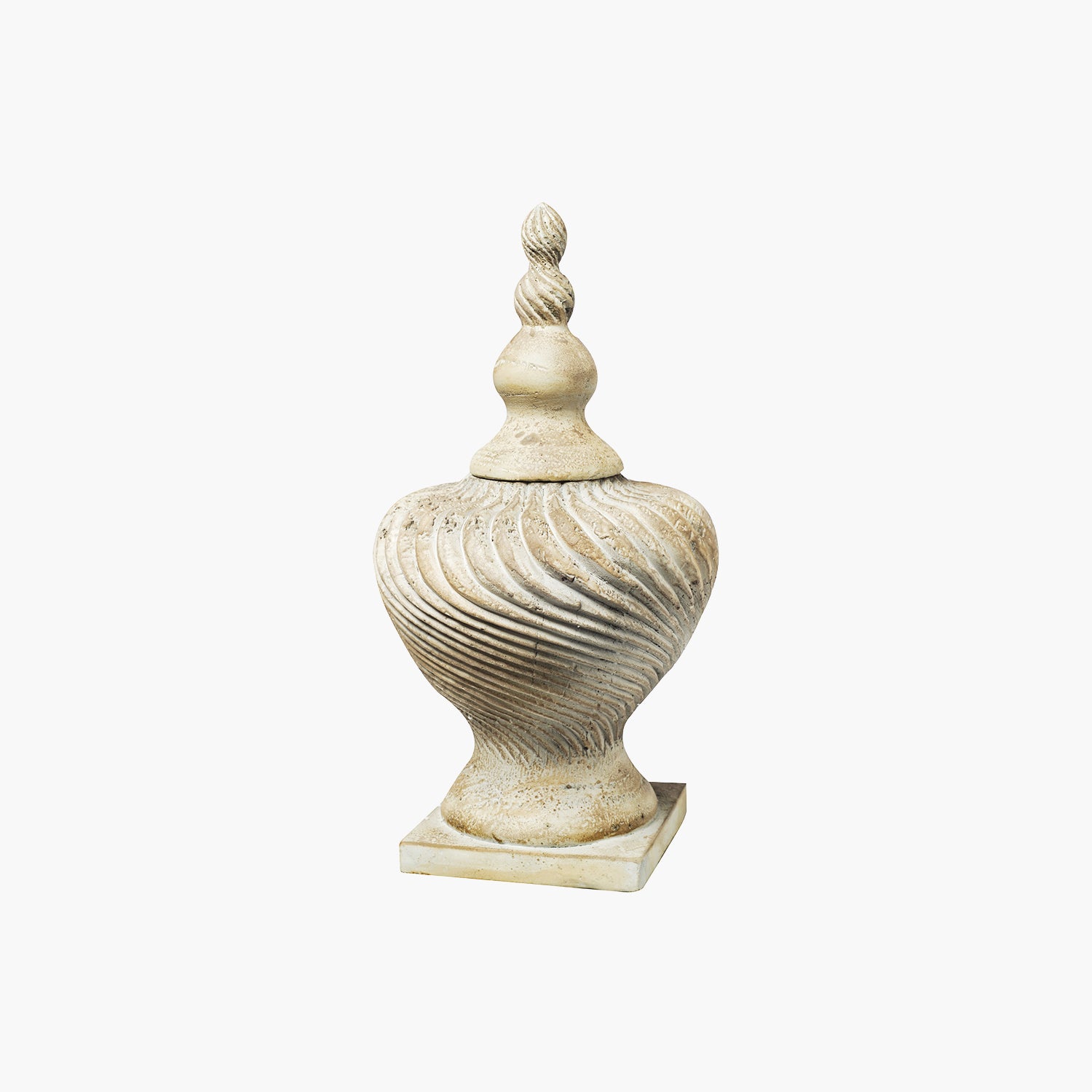Kapaklı Oyma Büyük Dekor 29X29X53cm
