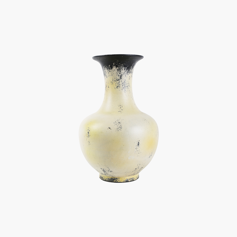 Seramik Vazo Sarı 53cm