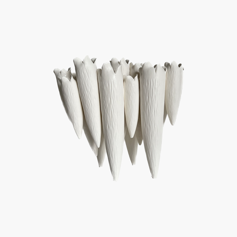 Seramik Coral Vazo 28X15X3cm