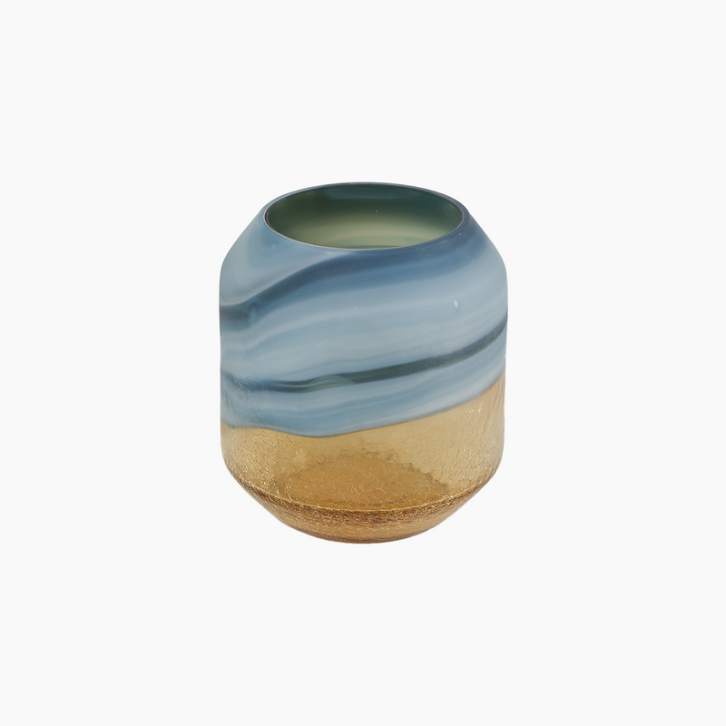 Two-Color Vase, Size S, 14x20x22cm