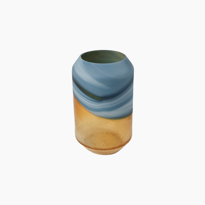 Two-Color Vase, L, 14x20x33cm