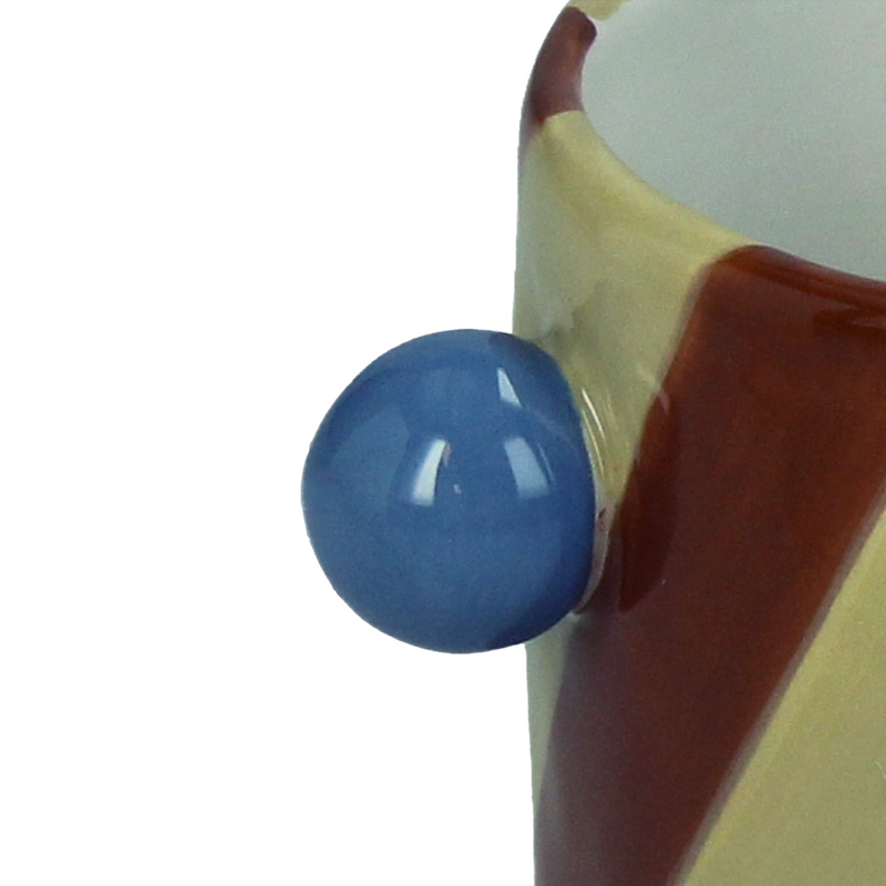 Multi-Colored Small Vase A 10.2x10.2x8cm