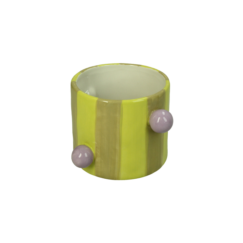 Multi-Color Short Vase B 14.5x14.5x9.5cm