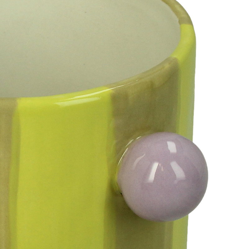 Multi-Color Short Vase B 14.5x14.5x9.5cm