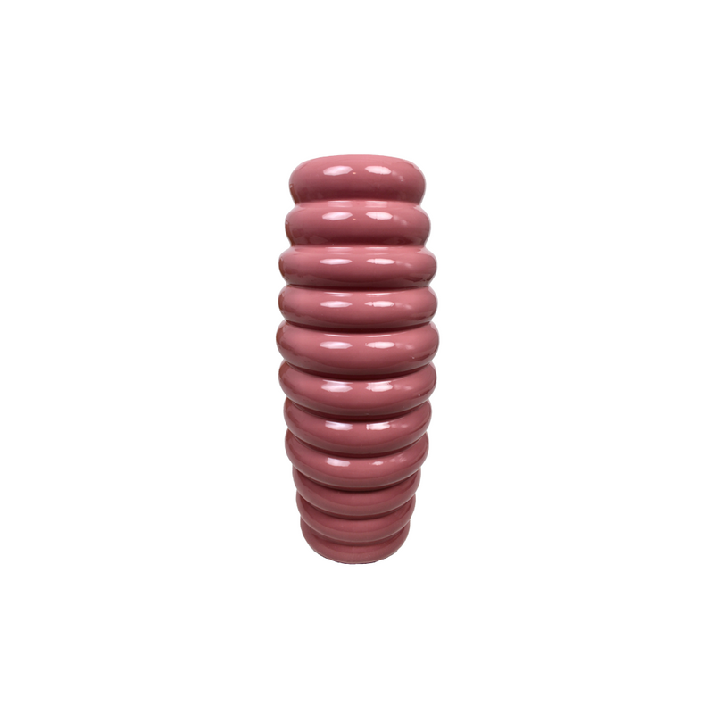 Ring Pink Vase C 28x28x69.5cm