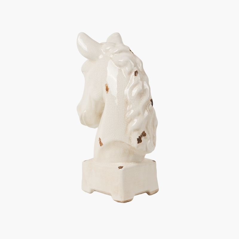 Horse Bust Decoration Object 27X15X40.5cm