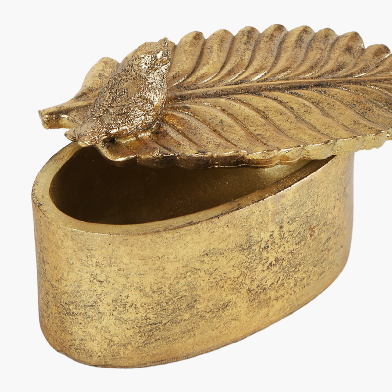Kutu Oval Kuş Figürlü 15.5X9.5X8.5cm
