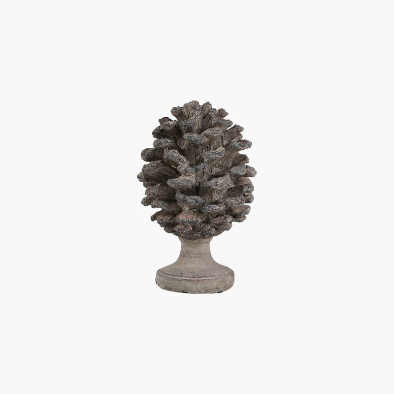 Kozalak Masa Dekor Obje 17.5X17X27cm