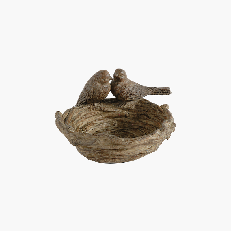 Kuş Yuvası Dekor Obje 23X19X12.5cm