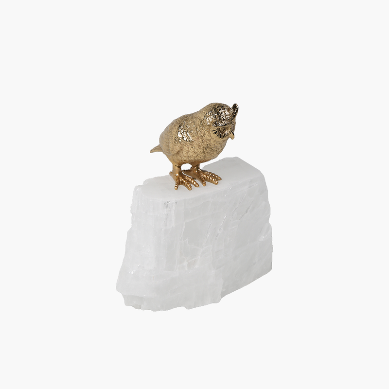 Standlı Baykuş Obje B 19X7X23cm
