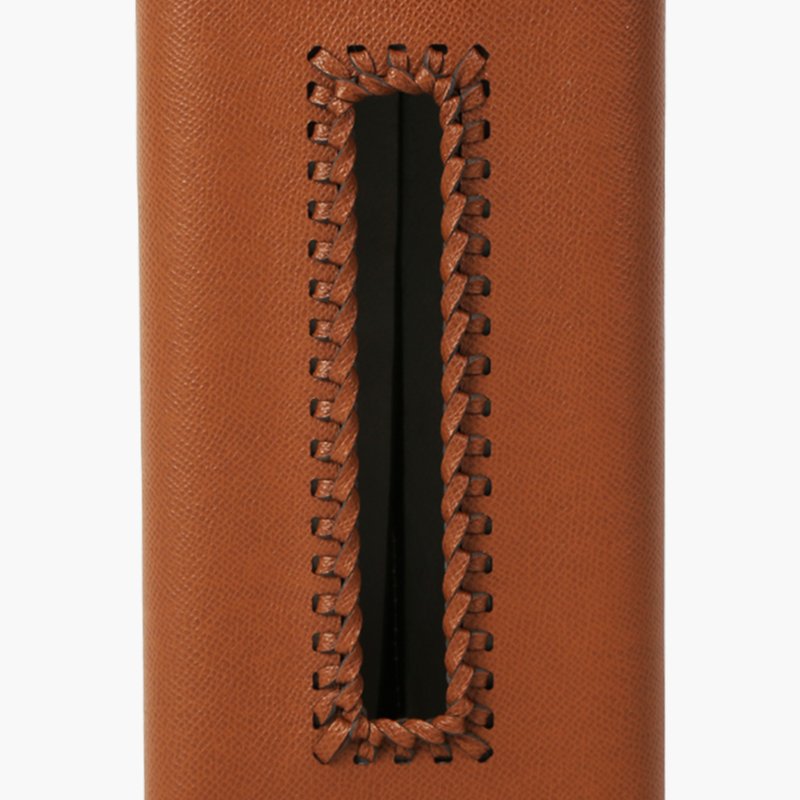 Dikdörtgen Peçetelik Kahverengi 24.5X13.5X10cm