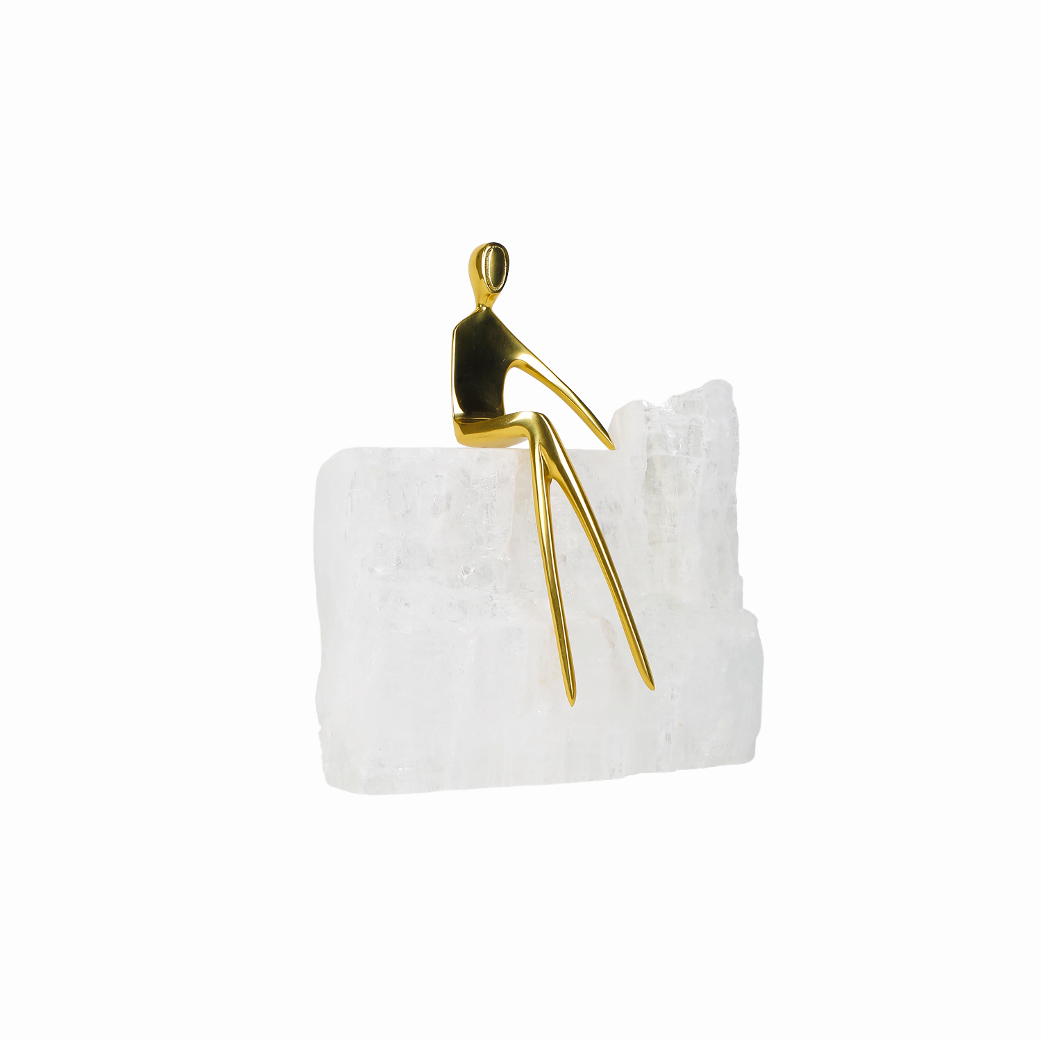Human Figure Object with Stand S 16X5X18cm