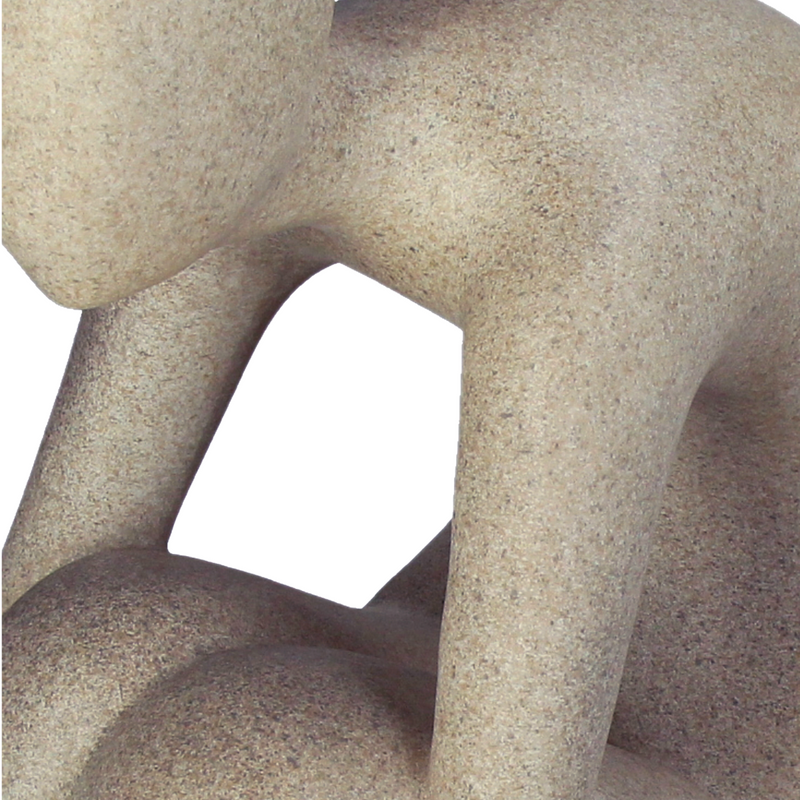Human Figure Beige Object A 29.3x18.4x40.3cm