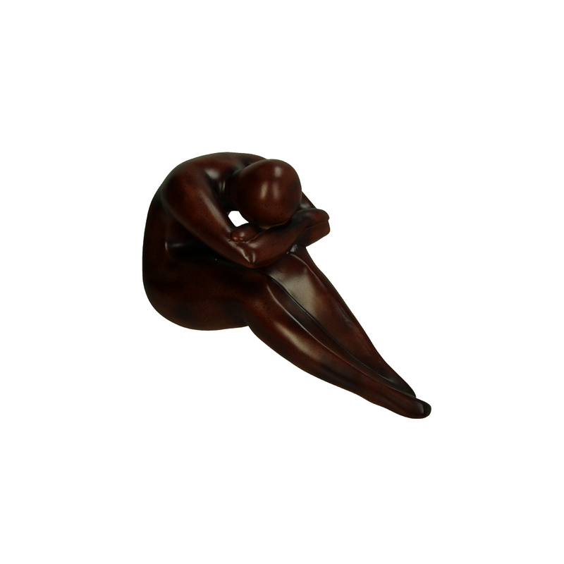 Human Figure Brown Object B 57x22.9x30.4cm