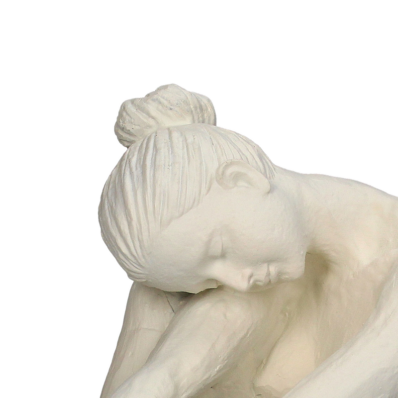 Ballerina Figure Ivory Object A 27.4x11.5x23.3cm
