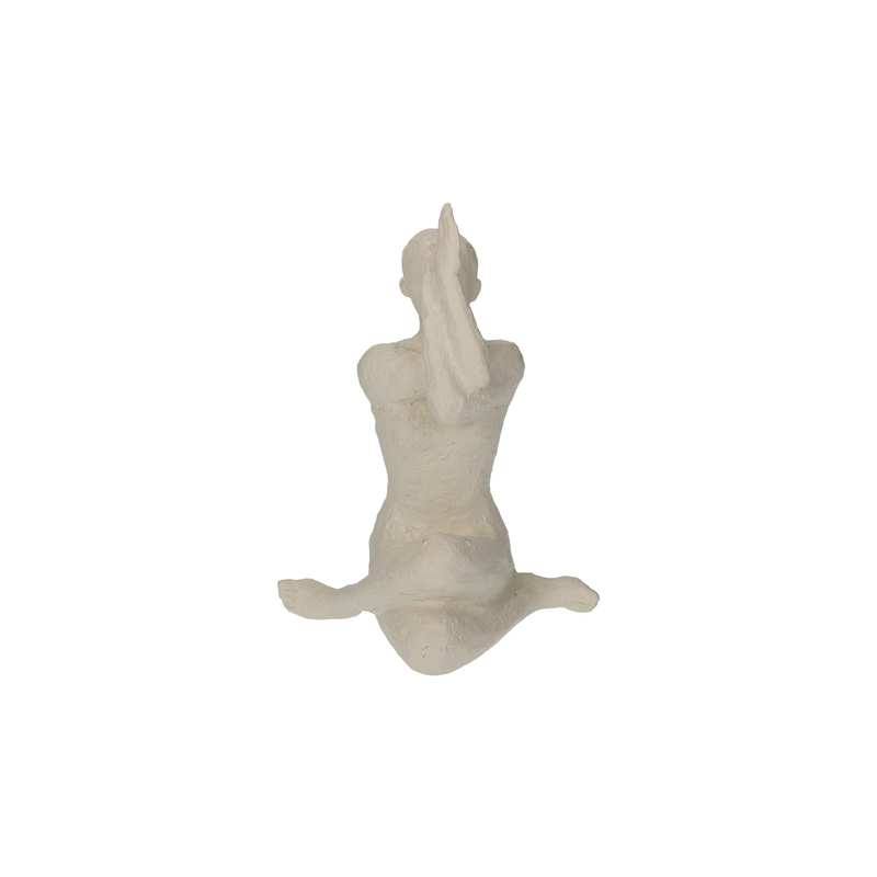 Yoga Figure Ivory Object 24x15x18cm