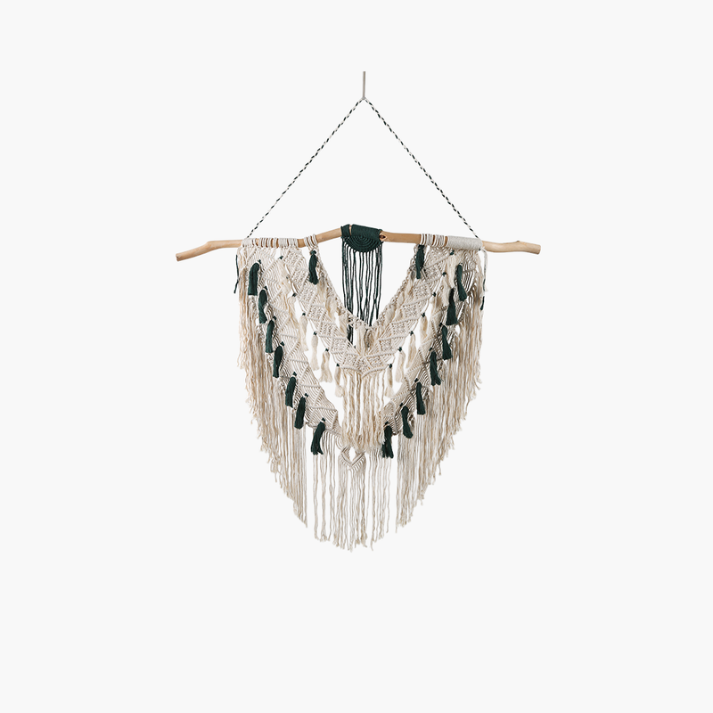 Makrome Duvar Dekor 4 Renk 120X120cm