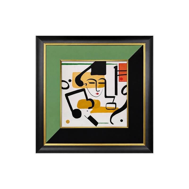 Melody of Shapes Tablo 70x70cm