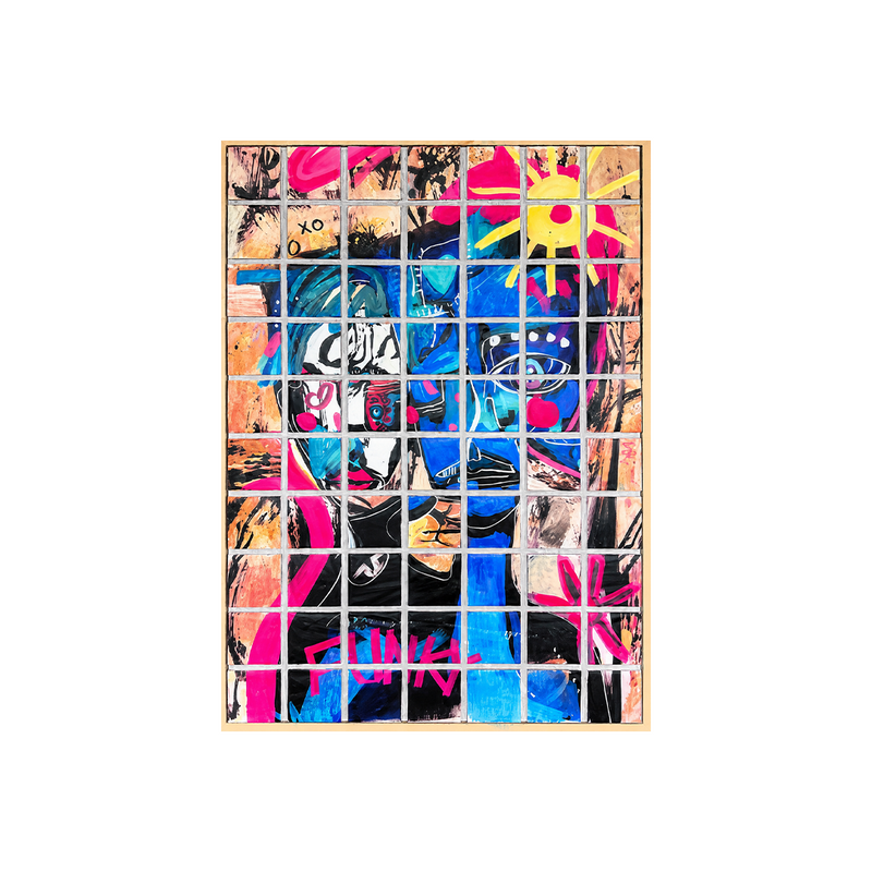 Funky Fragments Tablo 89x125cm