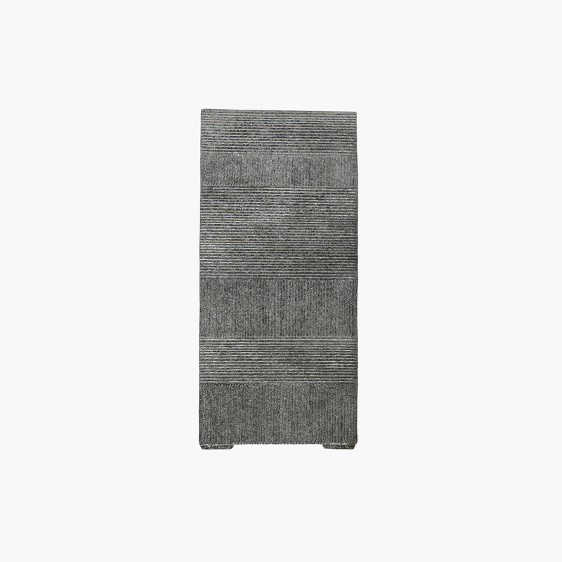 Dikdörtgen Uzun Saksı Gri M 40X40X90cm
