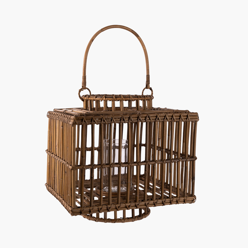 Garlo Rattan Square Lantern