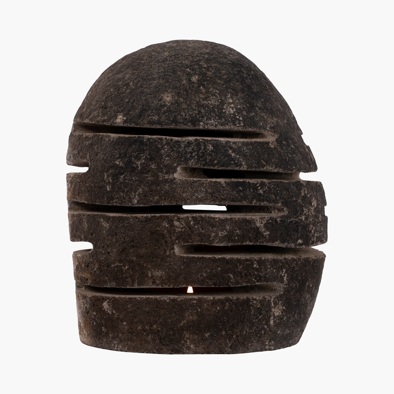 Riverstone Stone Lantern Decoration H20-25 cm