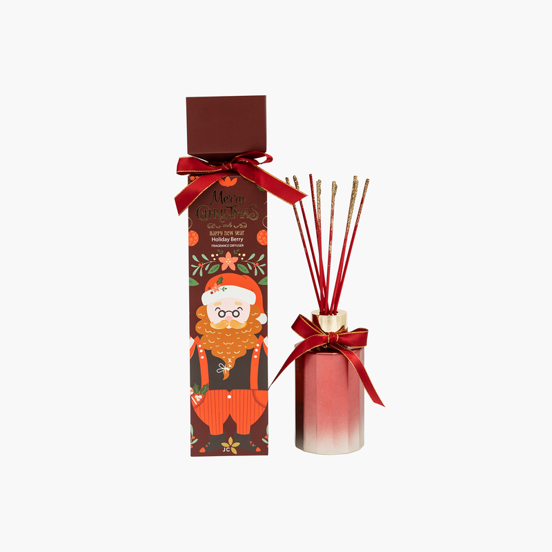 JC X-MAS RED  BOTTLE DIFFUSER 210ML