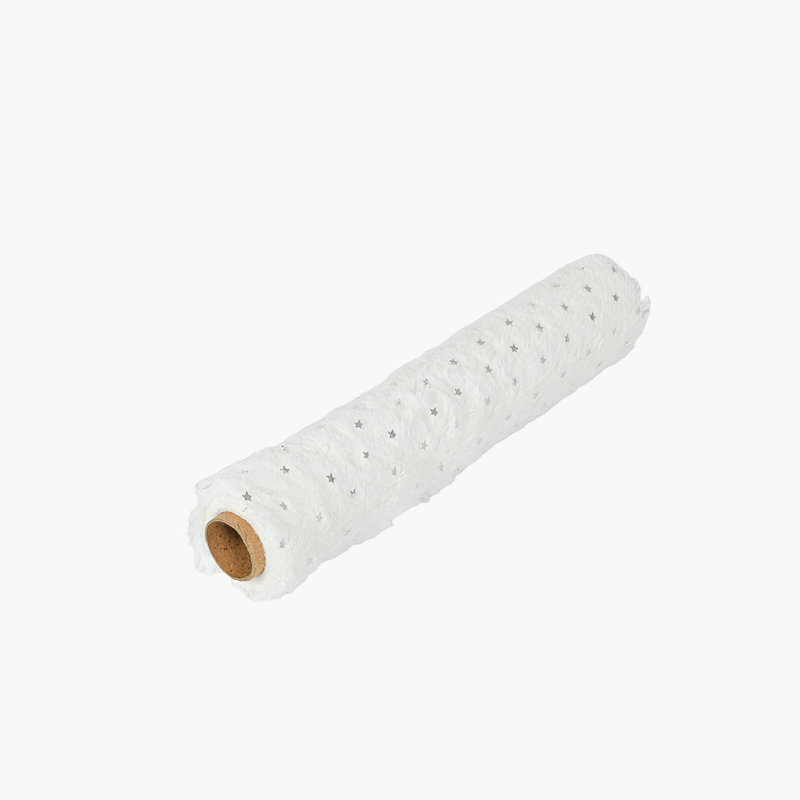 JC Peluş Beyaz Dekor Rulo 37cm