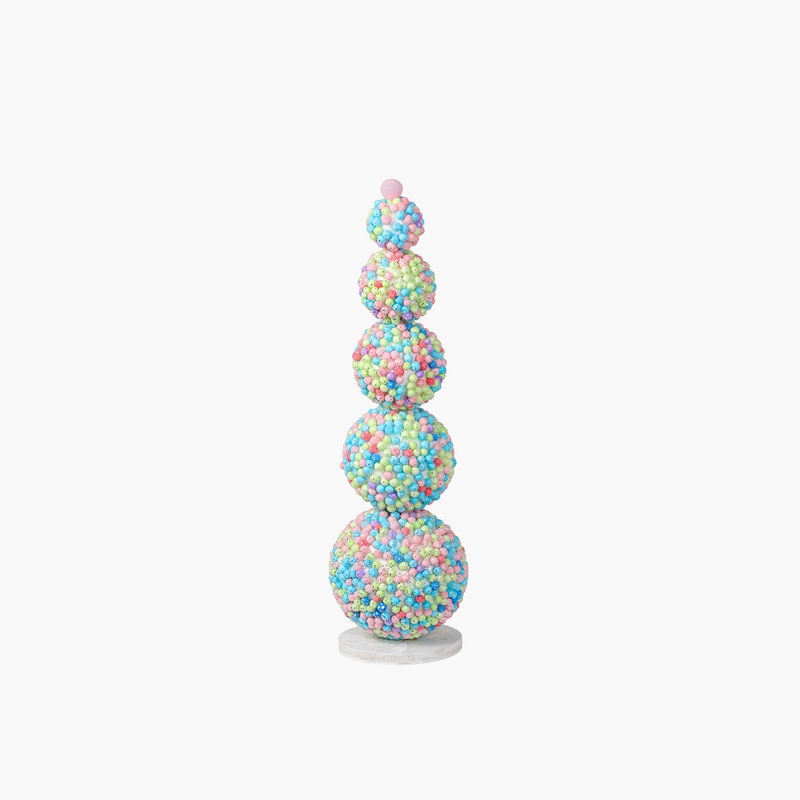 JC HAPPY SUGAR Rainbow Şeker Top Dekor 45cm