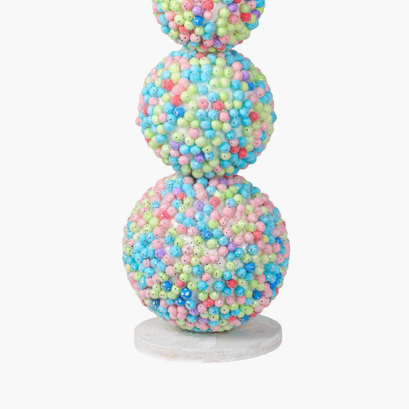 JC HAPPY SUGAR Rainbow Şeker Top Dekor 45cm