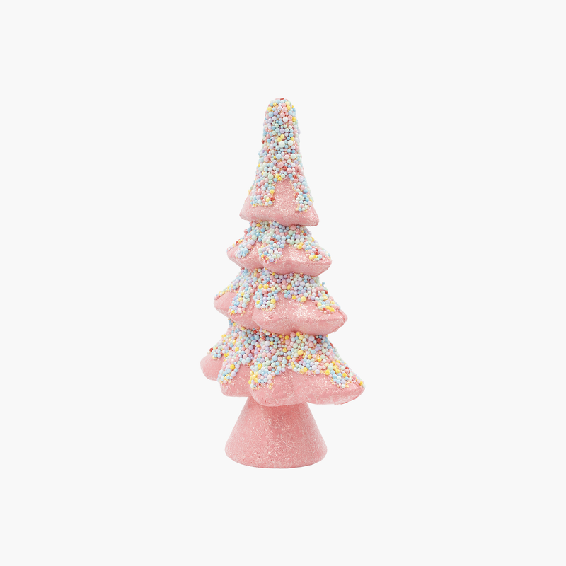 JC HAPPY SUGAR Pembe Şeker Ağaç Dekor 27x12x45cm