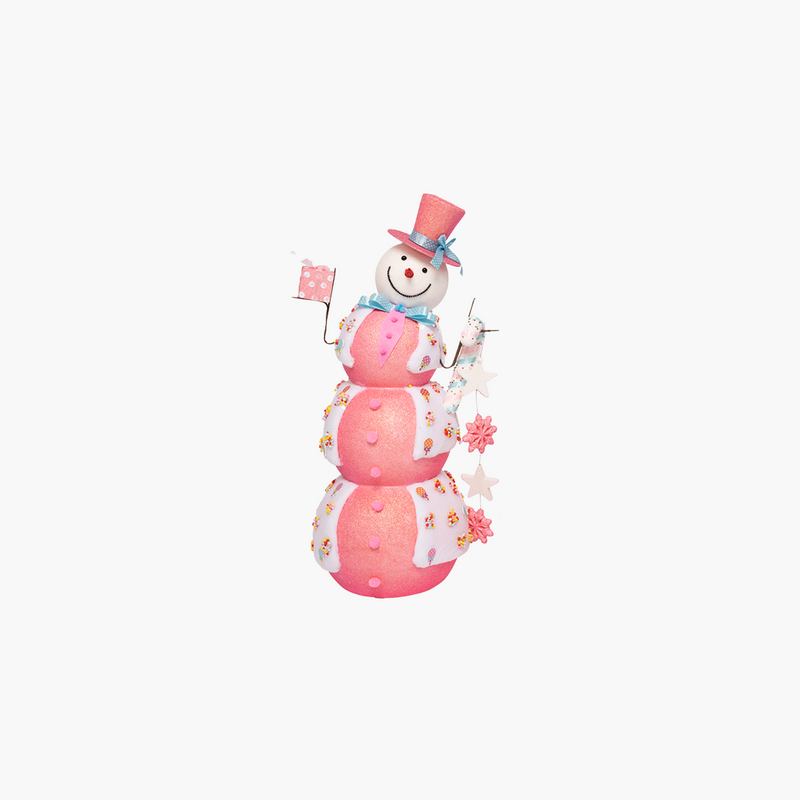 JC HAPPY SUGAR Pembe Kardanadam Dekor 30x78cm
