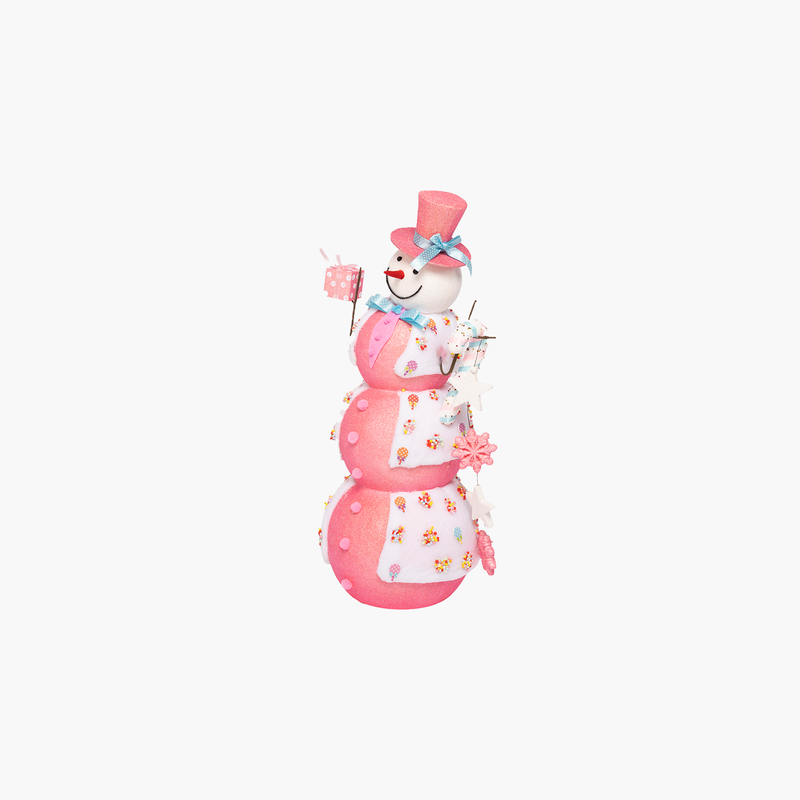 JC HAPPY SUGAR Pembe Kardanadam Dekor 30x78cm