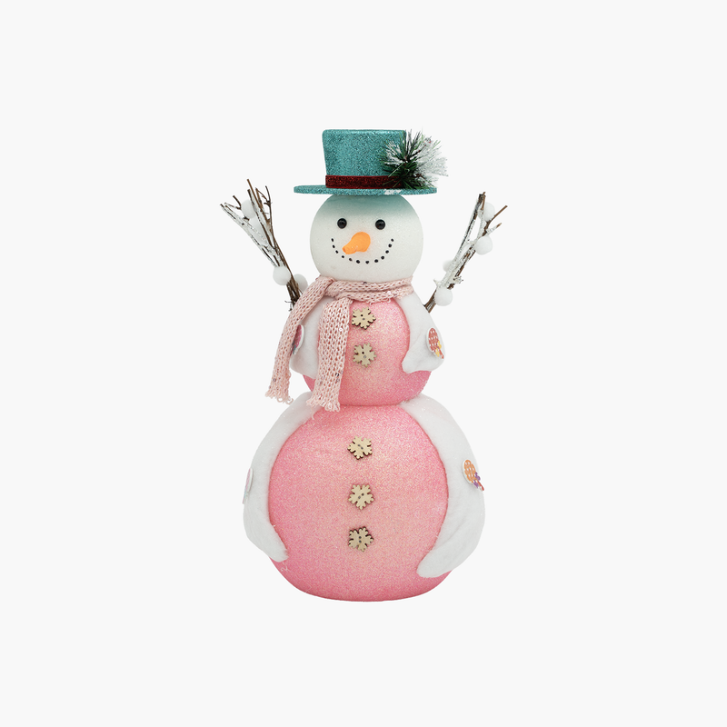 JC HAPPY SUGAR Pembe, Mavi Kardanadam Dekor 23x46cm