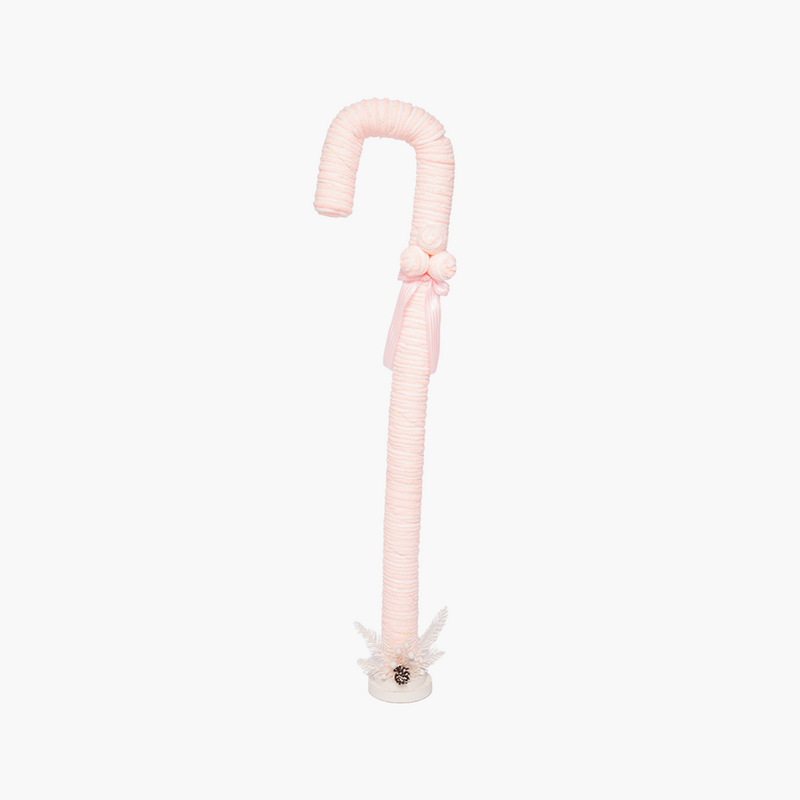 JC HAPPY SUGAR Pembe Baston Şeker Dekor 19x5x100cm (Led'li)