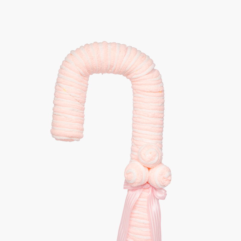 JC HAPPY SUGAR Pembe Baston Şeker Dekor 19x5x100cm (Led'li)