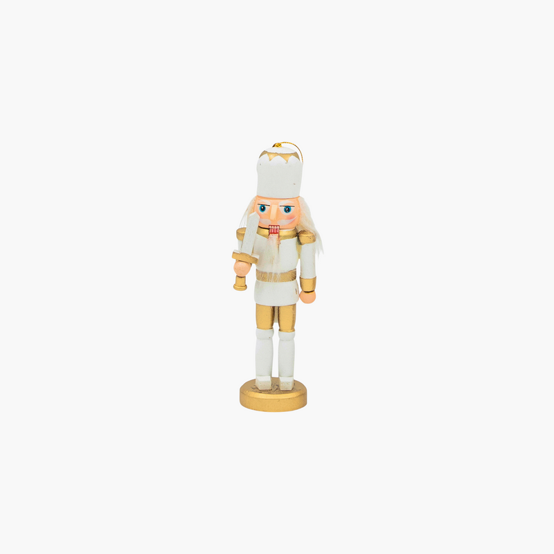 JC Beyaz, Altın Nutcracker Set 12,5cm (4 Parça)