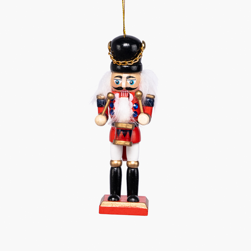 JC Nutcracker Set Mavi, Kırmızı, Yeşil 13cm (4 Parça)