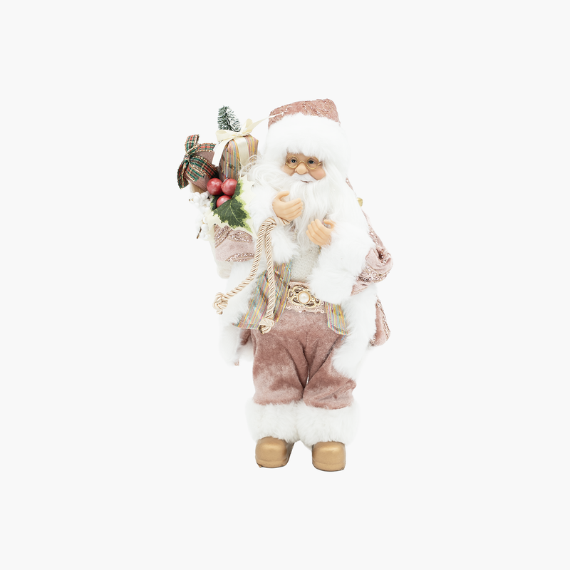 JC Pembe Noel Baba  45cm