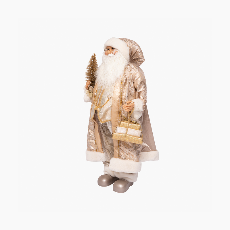JC Altın Noel Baba 60cm