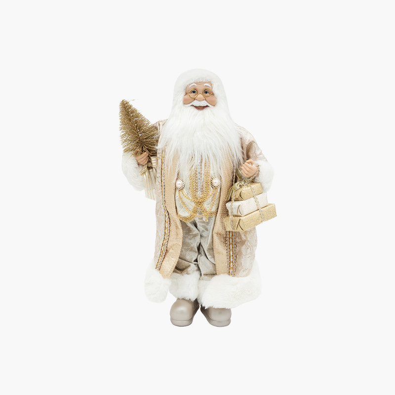 JC Altın Noel Baba 90cm
