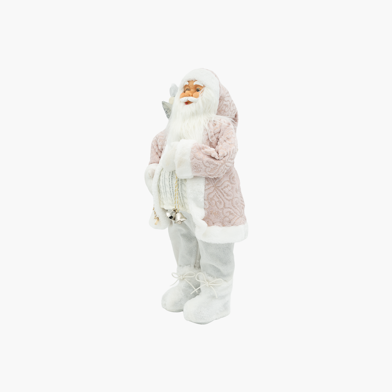 JC Pembe Tombiş Noel Baba 30cm